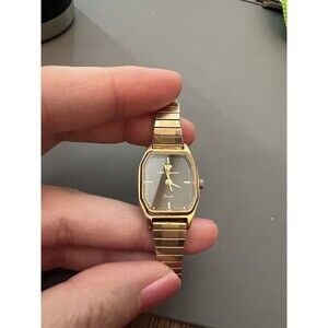 Vintage Jules Jurgensen Ladies Watch Gold Tone Band